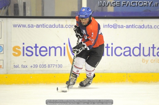 2011-02-27 Zanica 0505 Hockey Milano Rossoblu U10-Diavoli - Andrea Lodolo